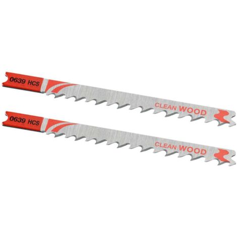 STANLEY Lame 100x4 mm, per seghetto alternativo, per legno, 2 pezzi