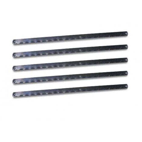 Stanley – Lame de scie à métaux 150 mm – Lot de 5 lames – Compatible scies modèles 0-15-218 et 0-15-405 – Coupe précise dans divers matériaux