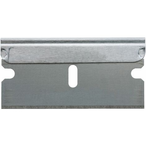 Stanley – Lames de rechange pour grattoir en verre 28510 – Acier trempé 110mm x 40mm – Coupe franche pour nettoyage professionnel – Lot de 10 - D897851