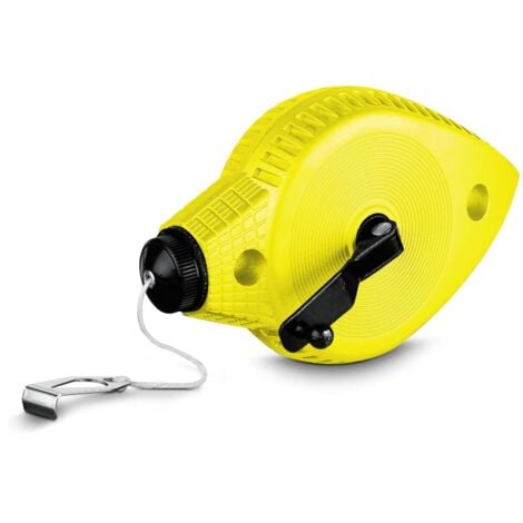 STANLEY - Línea de tiza de 30 m - 0-47-100 - Estuche metálico