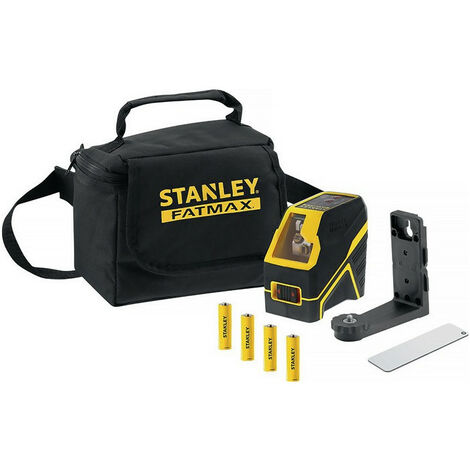 Stanley Livella laser a croce con batterie alkaline FATMAX, raggio rosso - FMHT77585-1
