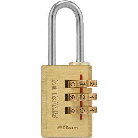 Lucchetto Con Combinazione Meccanica Placcata A 8 Cifre Silver 40 Mm/7 - Foto 10