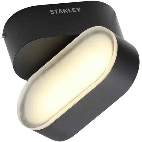 Stanley Medway Wall Light Outdoor IP54 Rated Fitting With Swivel Head - Black