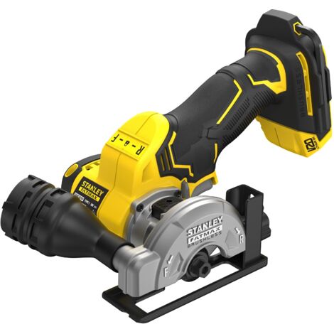 Stanley – Meuleuse 76 mm Brushless 18V – Moteur puissant 20 000 trs/min – Profondeur de coupe 19 mm – Éclairage LED – SFMCM300BXJ