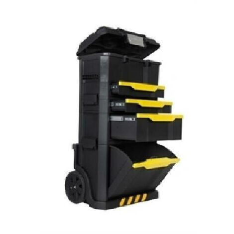 Stanley mobile 3 in 1 con rotelle rolling workshop 1-79-206
