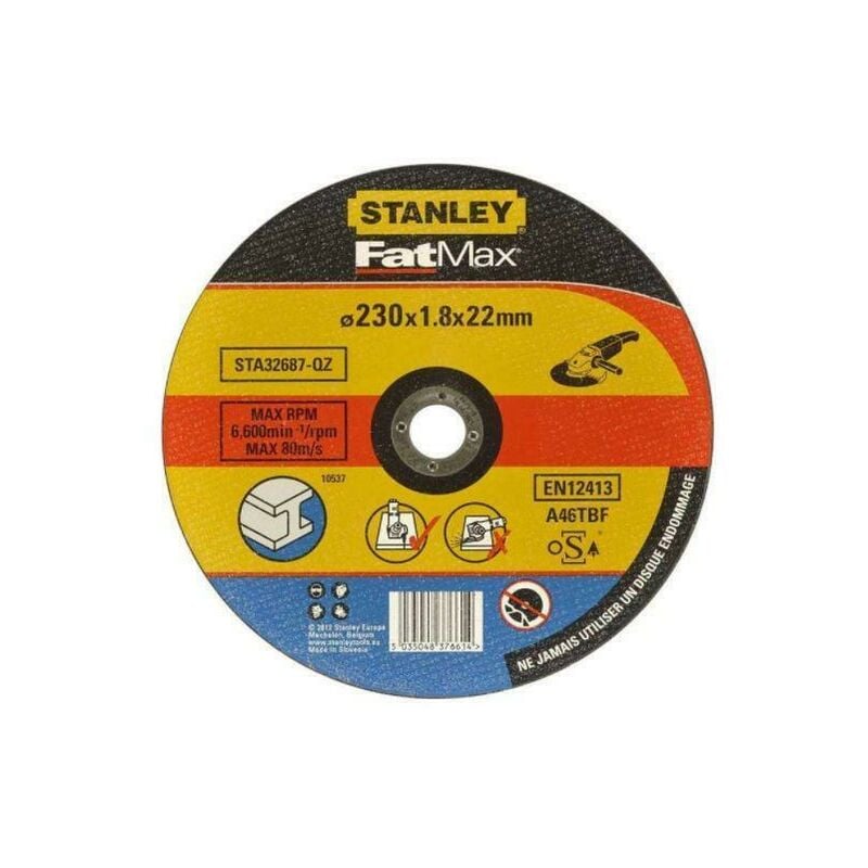 Stanley mola da taglio x met. 230x1.8x22 sta32687-qz