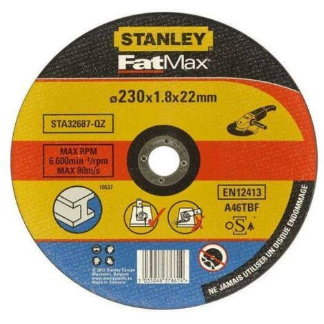 Stanley mola da taglio x met. 230x1.8x22 sta32687-qz