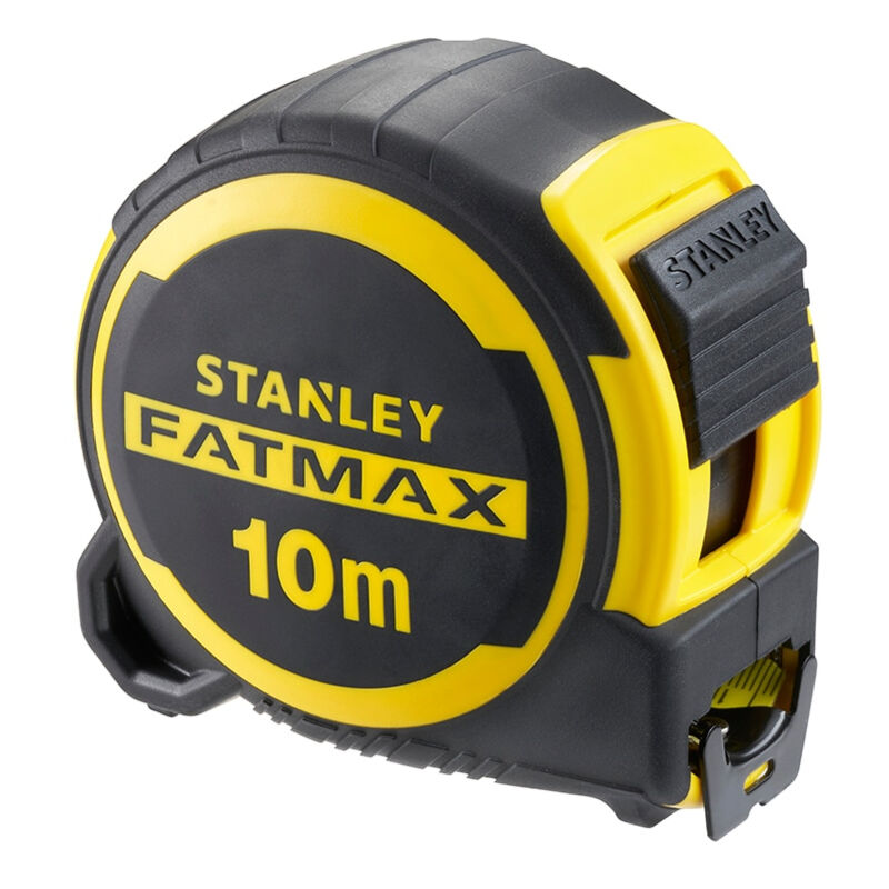 Stanley - fatmax FMHT33005-0 mètre ruban 10 m Nylon, caoutchouc Noir, jaune
