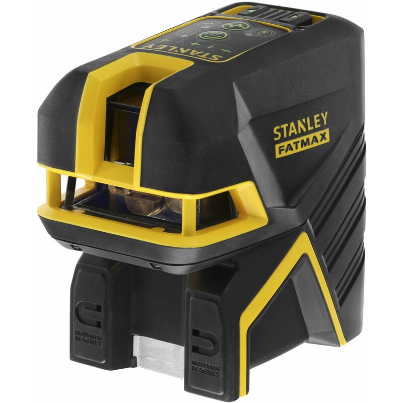 

Stanley ® - Stanley FMHT77597-1 Nivel laser de cruz + 2 puntos – VERDE. 20 metros (50 metros con detector) ±3mm/m