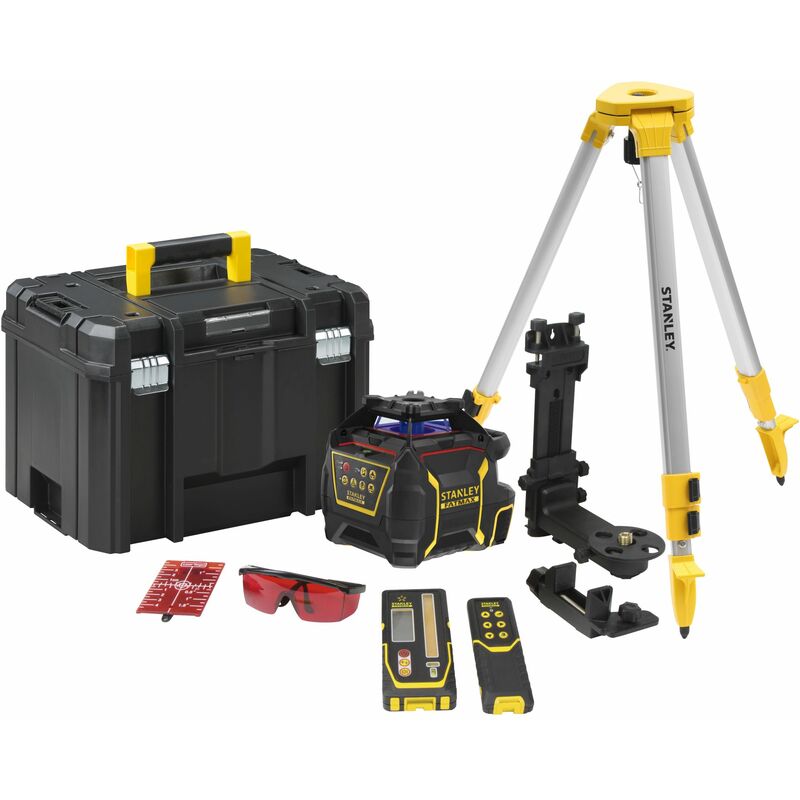 

Stanley FMHT77446-1 Nivel láser rotativo 400m - Rojo - Pilas alcalinas