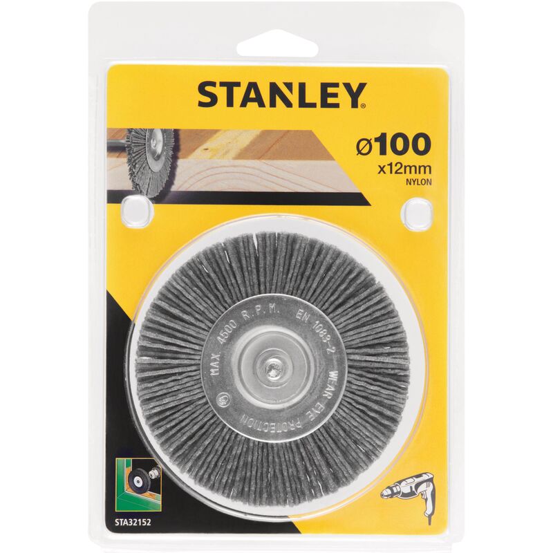 

Stanley ® - Cepillo de nylon Stanley - 100mm