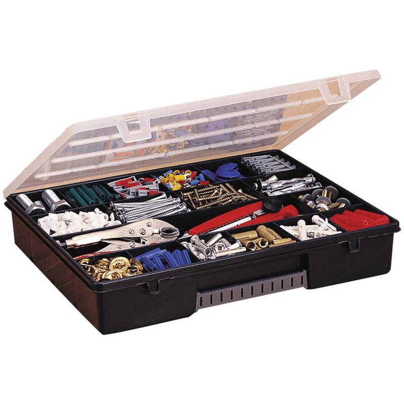 

Stanley organizador de herramientas 166 36,5x6,4 cm plástico negro - Negro