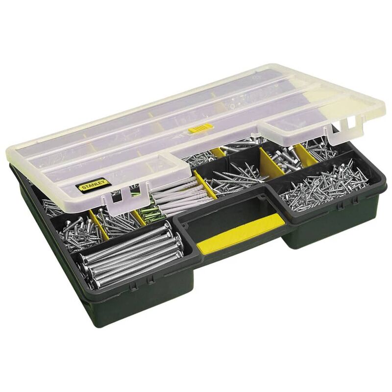 

organizador de herramientas 199 46x8 cm plástico 1-92-762 - Negro - Stanley
