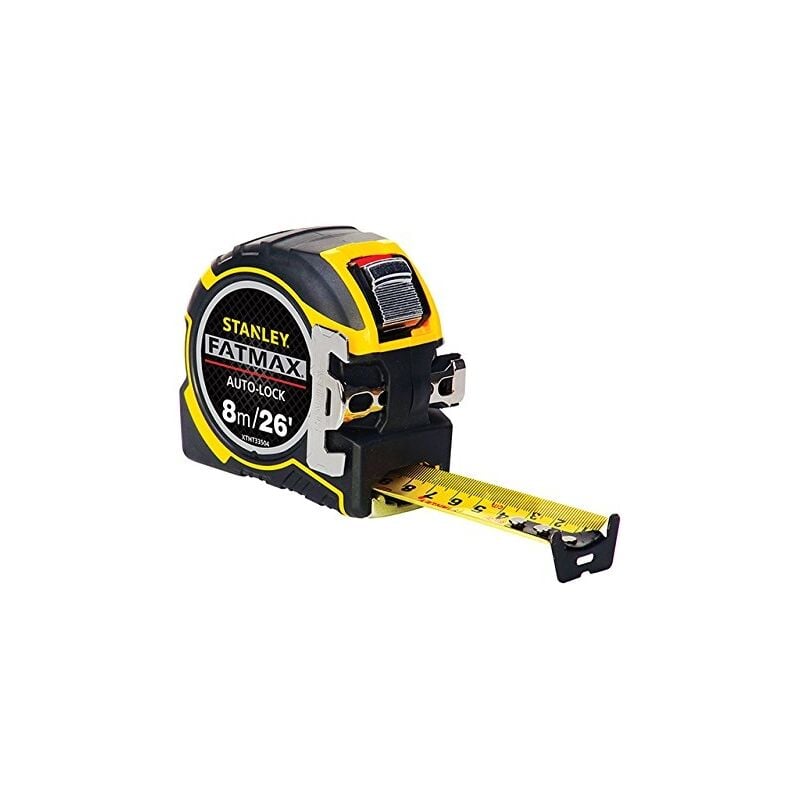 Stanley - outils ZSTA-0-33-504 8 m fatmax pro avec ruban adhésif