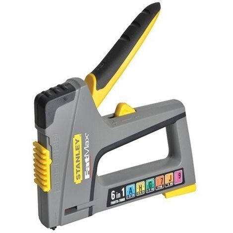 STANLEY OUTILS ZSTA-0-70-868 TR75 6 EN 1 AGRAFEUSE TRÈS RÉSISTANTE ET NAIL GUN