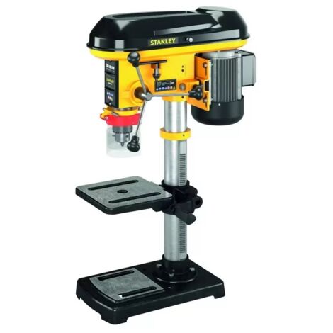 Stanley – Perceuse à colonne 600W – 9 vitesses de 400 à 2700 tr/min – Mandrin 3 à 16mm – Pour perçage précis dans bois dur