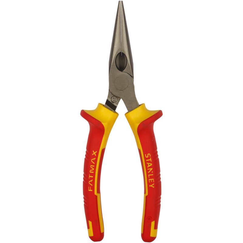Stanley - Pince à becs 1/2 ronds longs isolée 1000V 160mm