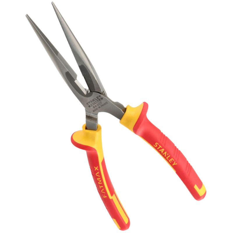Pince à bec 12 ronds longs isolée Stanley 210 mm - vue 3