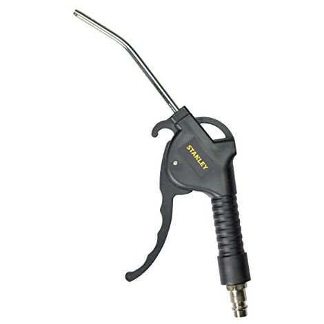 Stanley – Pistolet à soufflage pneumatique 150 L/min – Pression max 8 bar – Raccord universel 6 x 11 mm – Nettoyage précis des recoins