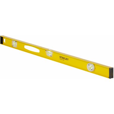STANLEY - Profilwasserwaage I-BEM 100cm - 1-42-922 - Aluminium-Wasserwaage mit Neigungsblase