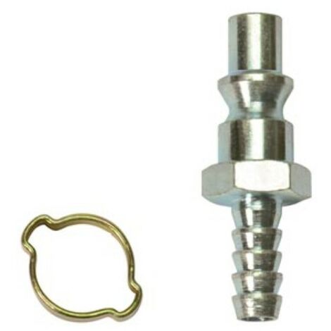 Stanley Raccord rapide 1/4 pouce avec embout Orion 7 mm, pour tuyaux d’air comprimé, compatible compresseur outil pneumatique, usage atelier garage installation industrielle
