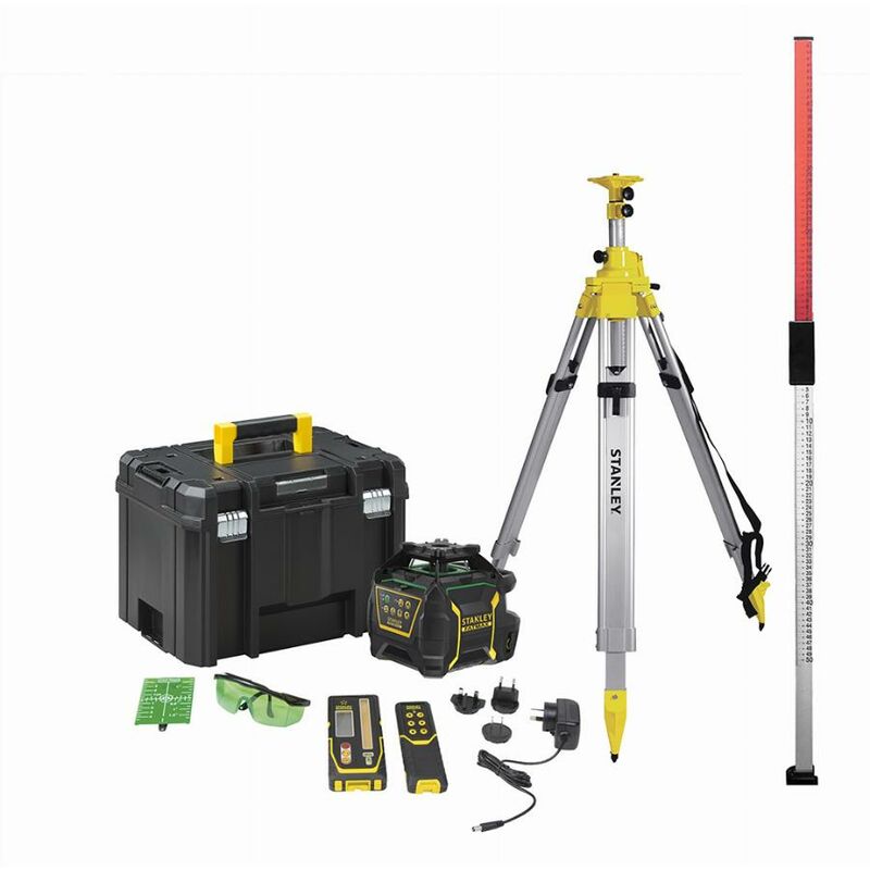 RL750LG (Li-Ion) Nivel Giratorio Verde Pack de Inversión - FMHT77223-1 - Stanley