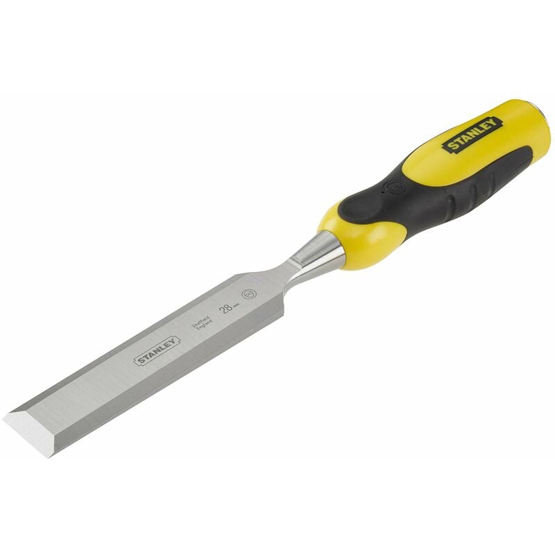 Image of 0-16-889 Scalpello per Legno Dynagrip, Giallo/Nero, 28MM - Stanley