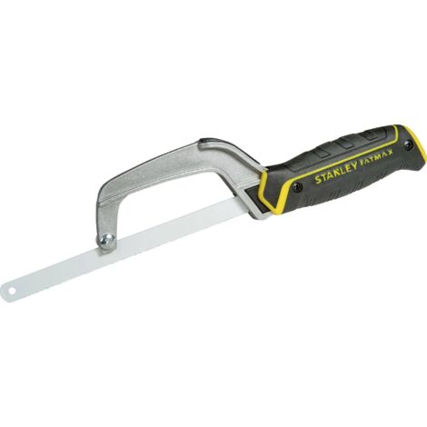 Stanley – Scie à métaux 300 mm – Cadre en acier pour découpe précise – Lame bimétallique flexible – 15211