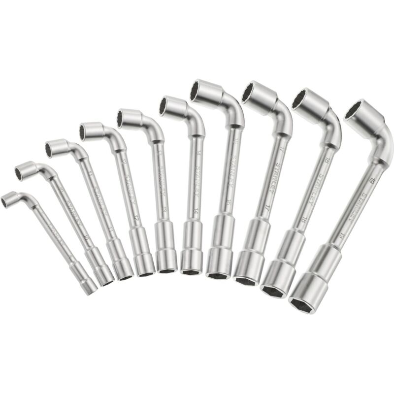 Chiave per tubi, aperta, 6 x 12, confezione da 16 - 6x12pans