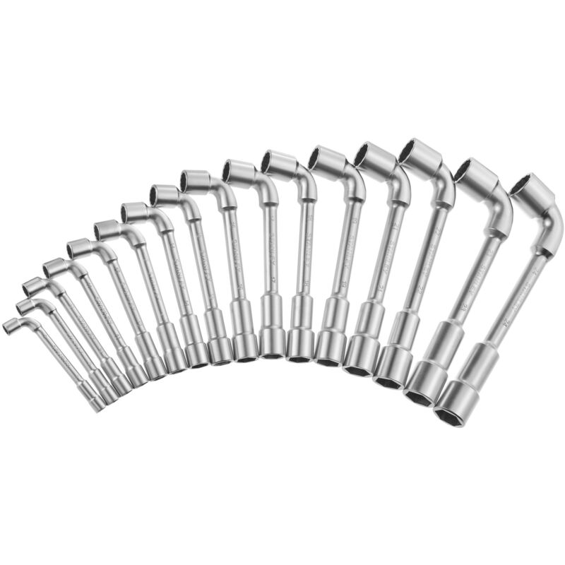 Chiave per tubi - 6 x 12 tagli - Set da 16 pezzi