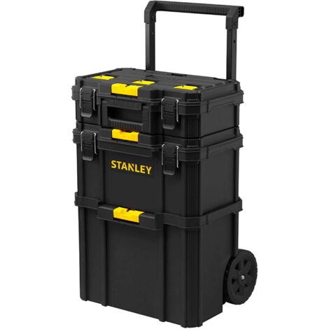 Stanley set mobile rolling tool box 3 in 1 compatto stst83319-1