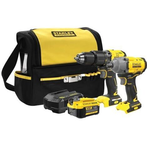Stanley SFMCD715 Perceuse à percussion noir et jaune
