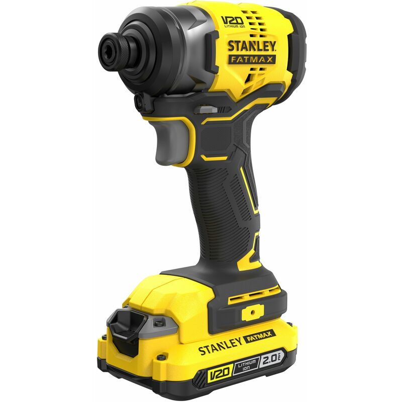 

Stanley SFMCF810D2K-QW Atornillador de Impacto BRUSHLESS V20 18V 170Nm con 2 baterías Li-Ion 2Ah