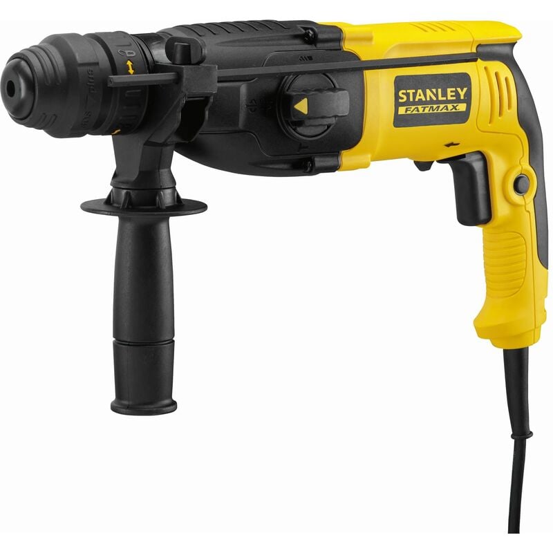 

Stanley SFMEH210K-QS MARTILLO SDS-PLUS 800W CON PORTABROCAS DE CAMBIO RÁPIDO