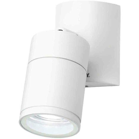 Stanley Sinni Spotlight Adjustable Outdoor GU10 IP44 Rated Wall Light - White