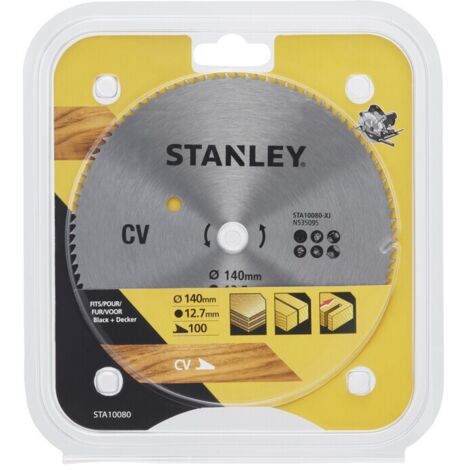 STANLEY STA10080 LAMA CIRCOL CROM. MM.140