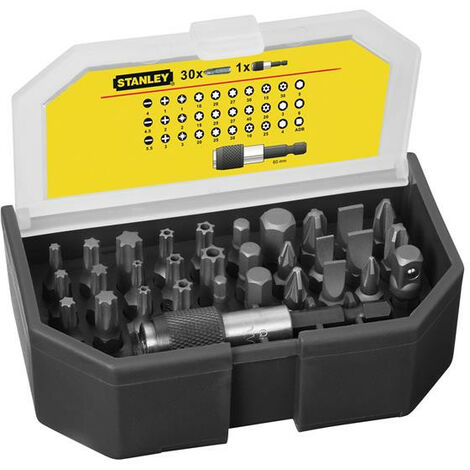 Stanley STA113903 Bit Set & Holder 31 Piece
