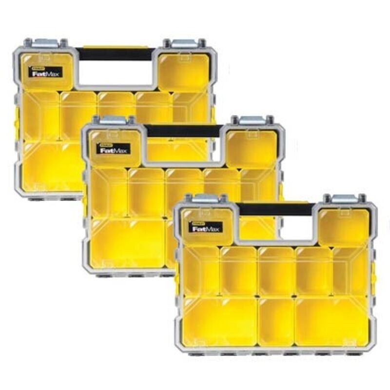 Stanley - STA197518 FatMax Deep Pro Organiser Pack of 3 1-97-518 Triple Pack