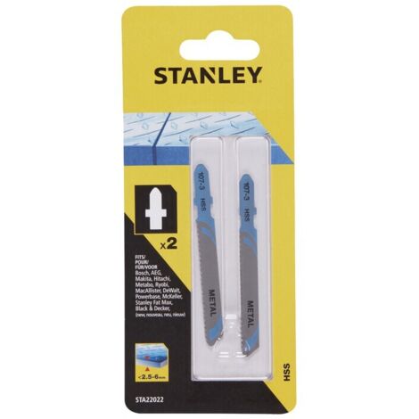 STANLEY STA22022 2 LAME METALLO T/GROSS ATT T