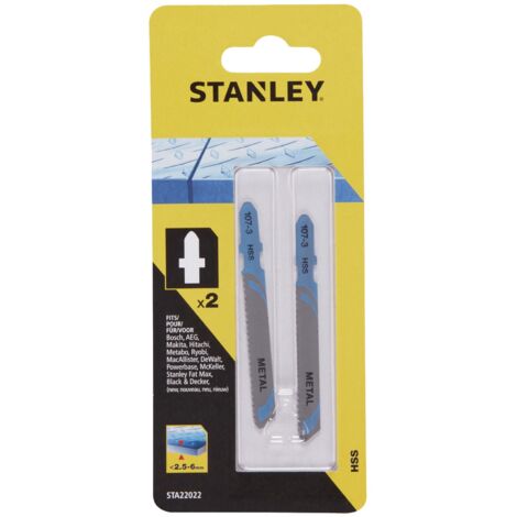 Stanley STA22022 STA22023 - 2 lame in metallo t/grosso - Accessori attacco T