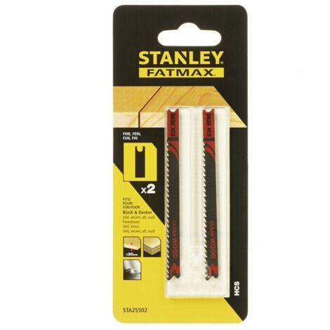 STANLEY STA25502 2 LAME LEGNO HI-TECH T/FINE ATT U