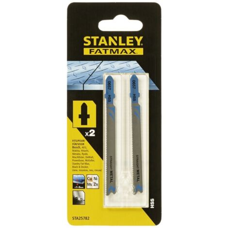 STANLEY STA25782 2 LAME METALLO T/FINE ATT. T