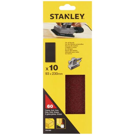 STANLEY STA31060 10 FOGLI 93X230 GR  60