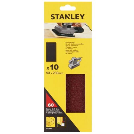 STANLEY STA31060 10 FOGLI 93X230 GR 60