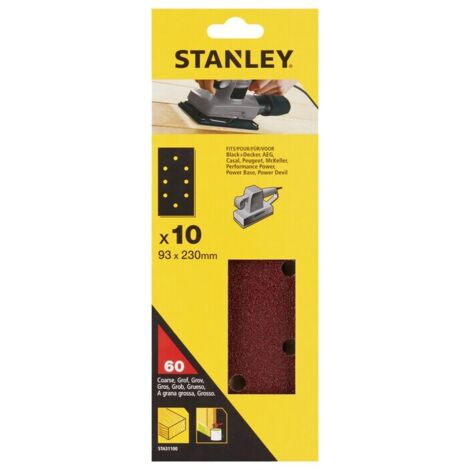 STANLEY STA31100 10 FOGLI FOR. B+D 93X230 GR 60