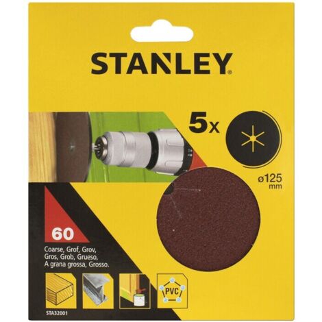 STANLEY STA32001 5 DISCHI D 125 GR 60