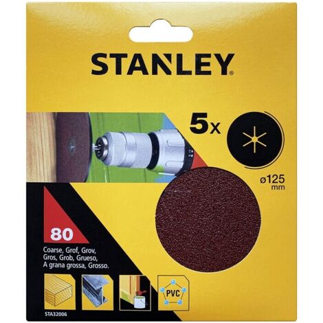 STANLEY STA32006 5 DISCHI D 125 GR 80