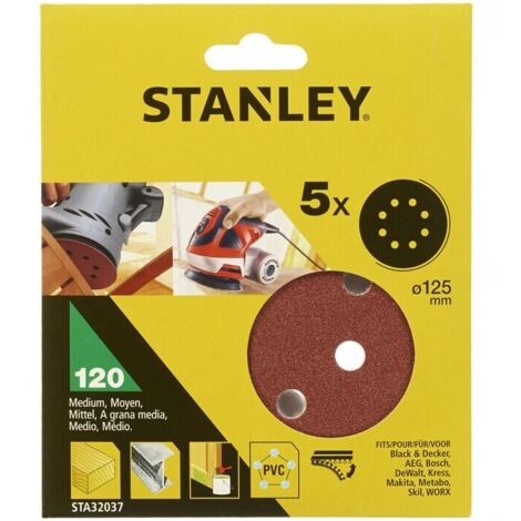 STANLEY STA32037 5 DISCHI VEL ROT ORB 125 GR 120