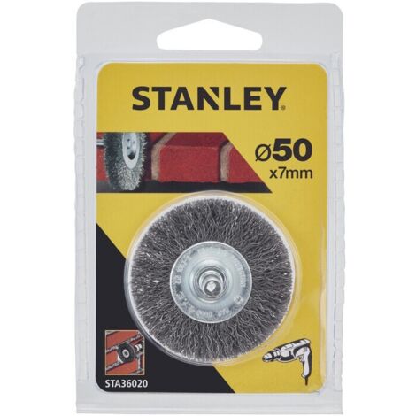 STANLEY STA36020 SPAZZOLA ACCIAIO CIRCOL D 50