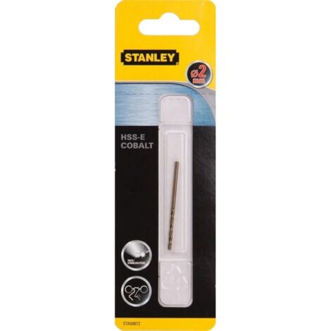 STANLEY STA50072 PUNTA AL COBALTO  2 MM